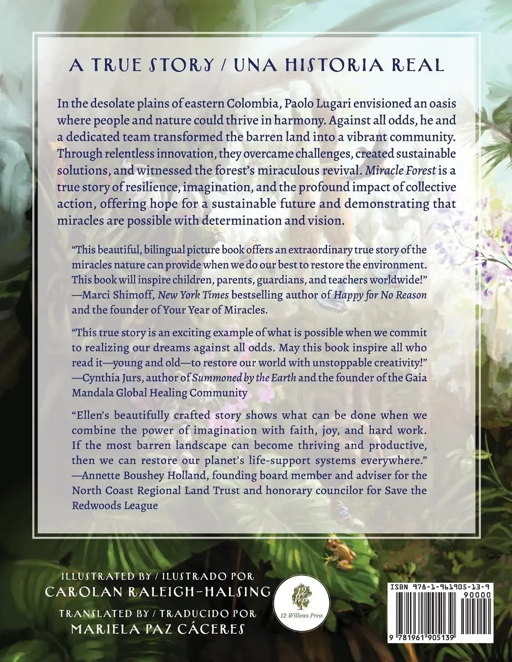 Rückseite: 9781961905139 | The Miracle Forest | A True Story | Ellen Dee Davidson | Taschenbuch