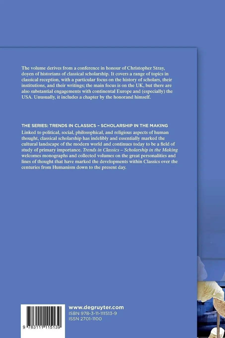 Rückseite: 9783111115139 | Classical Scholarship and Its History | Christopher Pelling (u. a.)
