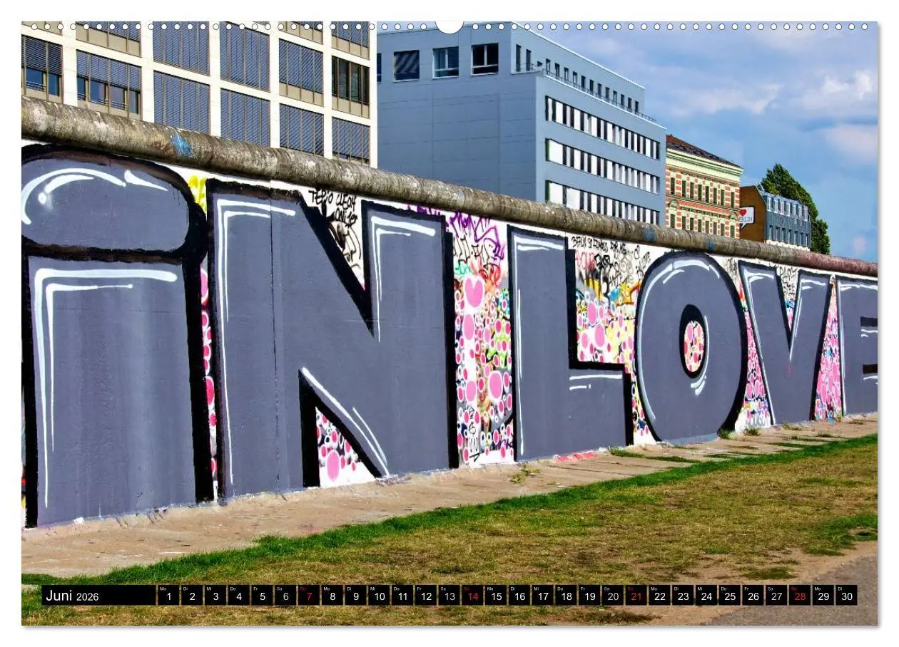 Bild: 9783516055139 | Berlin - Die East Side Gallery (Wandkalender 2026 DIN A2 quer),...