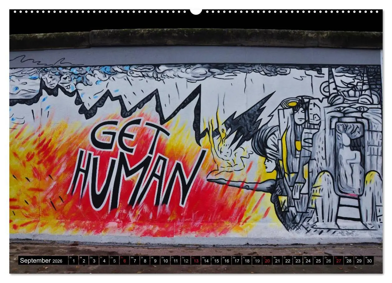Bild: 9783516055139 | Berlin - Die East Side Gallery (Wandkalender 2026 DIN A2 quer),...