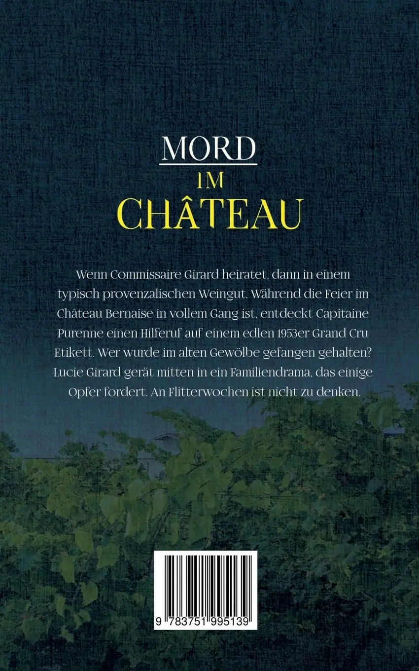 Rückseite: 9783751995139 | Mord im Château | Ein Saint-Tropez Krimi 7 | Luc Winger | Taschenbuch