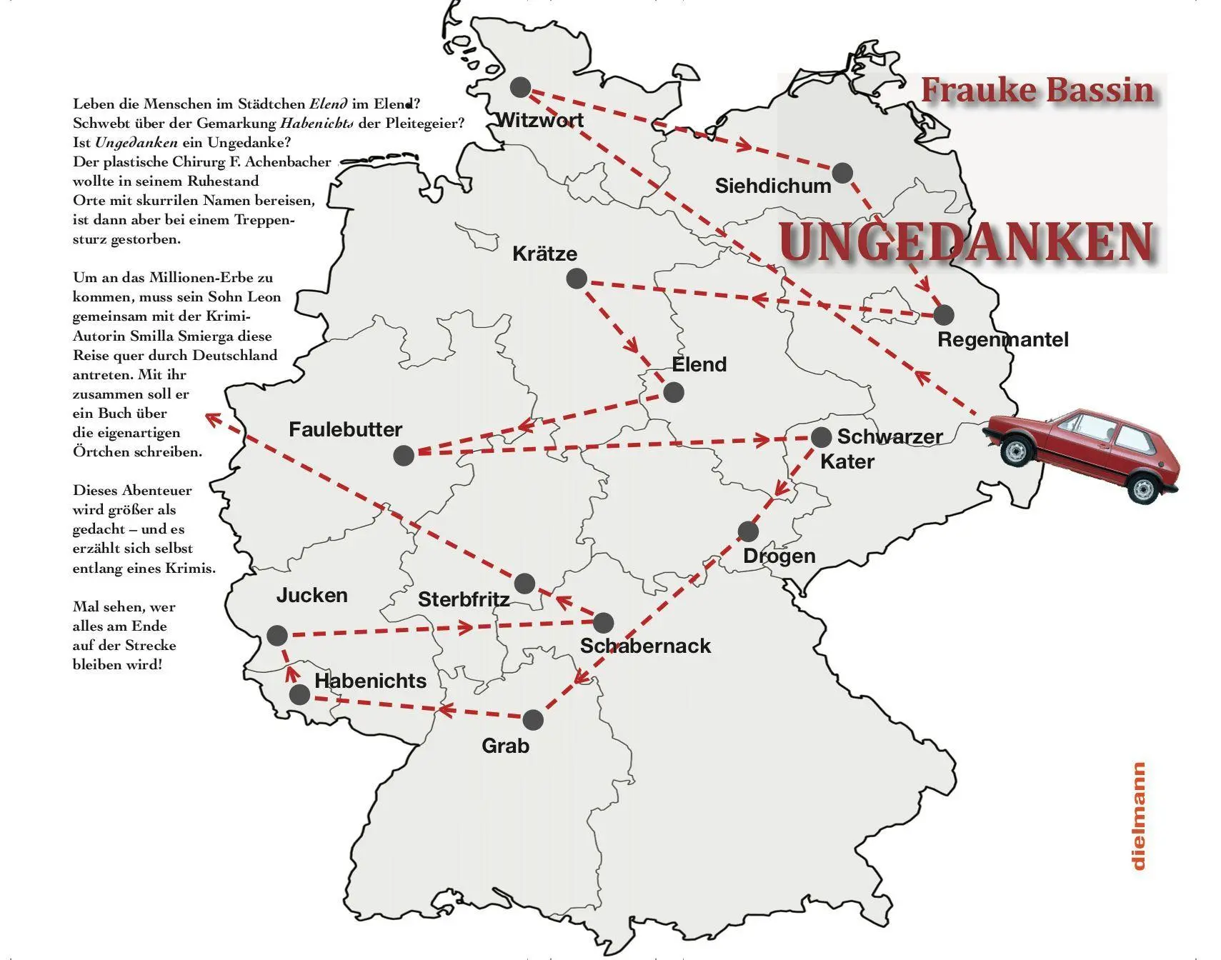 Bild: 9783866385139 | Ungedanken | Zwischen Drogen und Grab. Ein Roadtrip | Frauke Bassin
