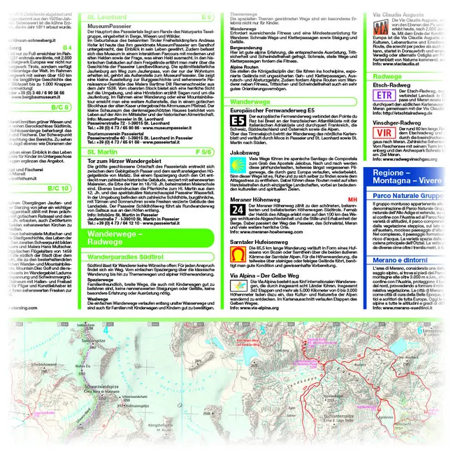 Bild: 9783961325139 | Publicpress Rad- und Wanderkarte Meran, Passeiertal, Ridnauntal /...