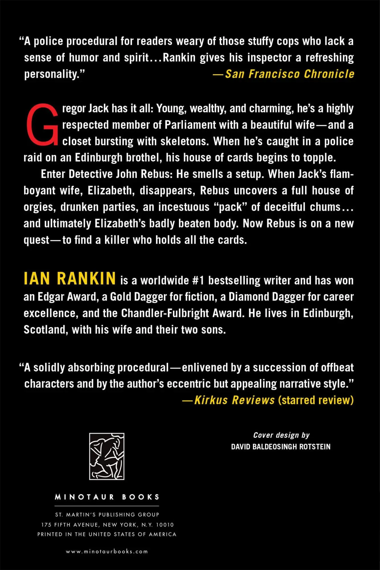 Rückseite: 9780312545239 | Strip Jack | Ian Rankin | Taschenbuch | Kartoniert / Broschiert | 2009