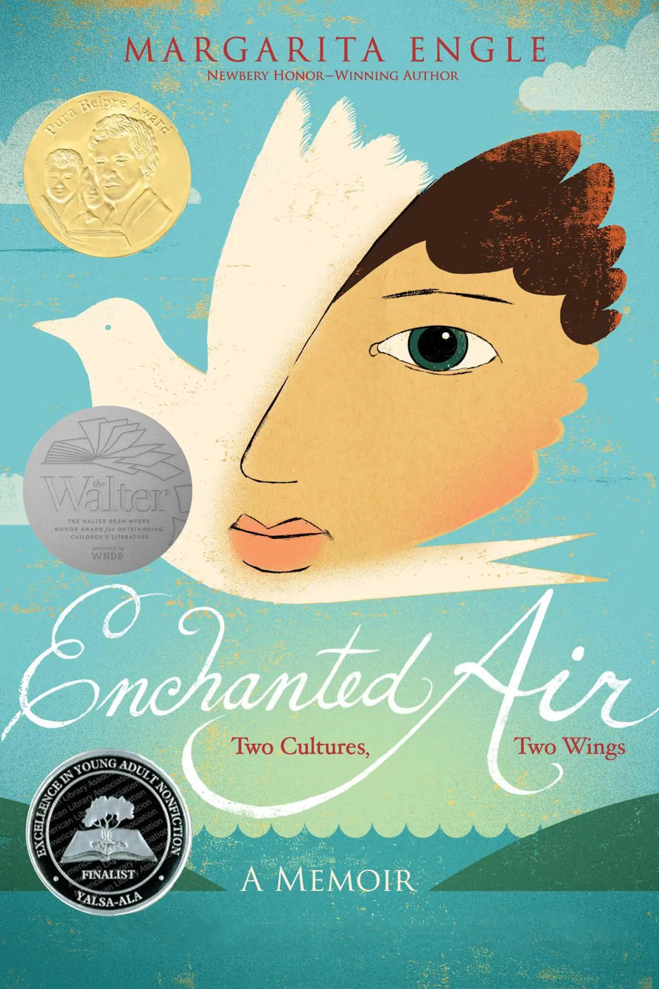 Cover: 9781481435239 | Enchanted Air | Two Cultures, Two Wings: A Memoir | Margarita Engle