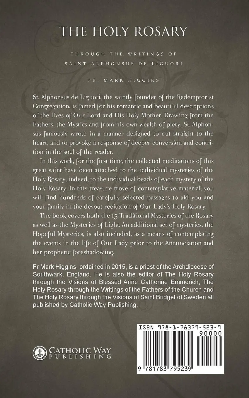 Rückseite: 9781783795239 | The Holy Rosary through the Writings of Saint Alphonsus de Liguori