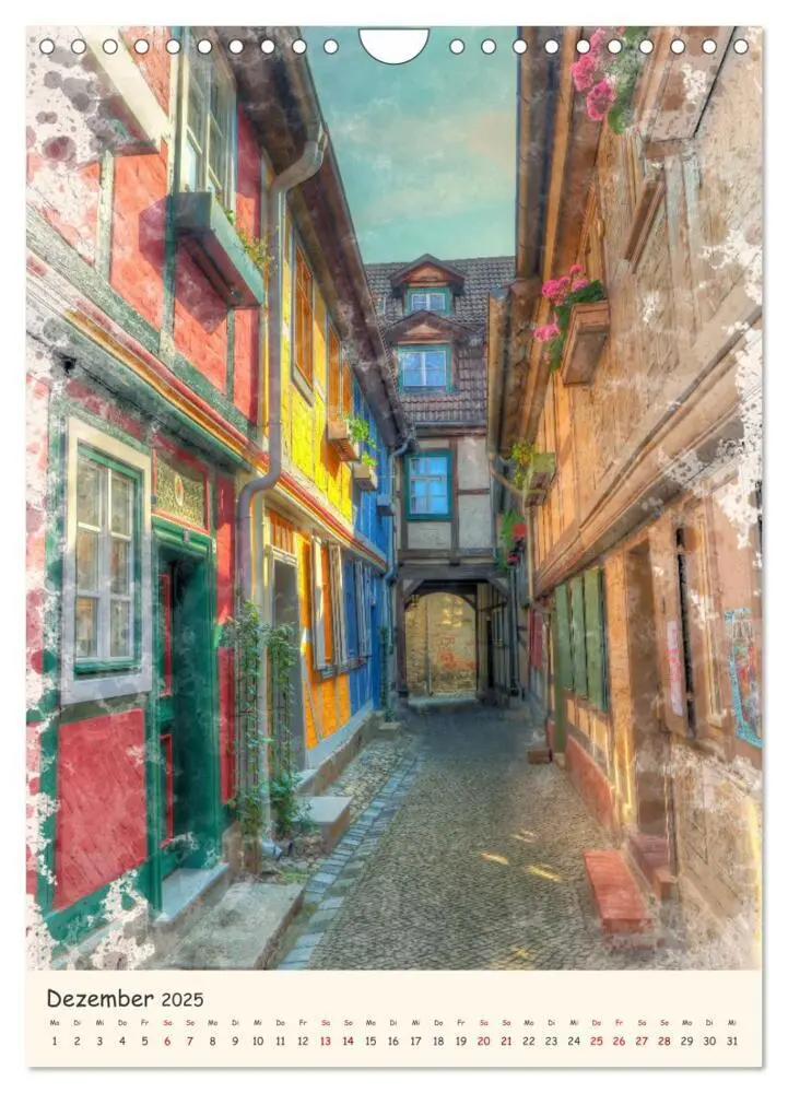 Bild: 9783435935239 | Quedlinburg - unsere Stadt (Wandkalender 2025 DIN A4 hoch),...