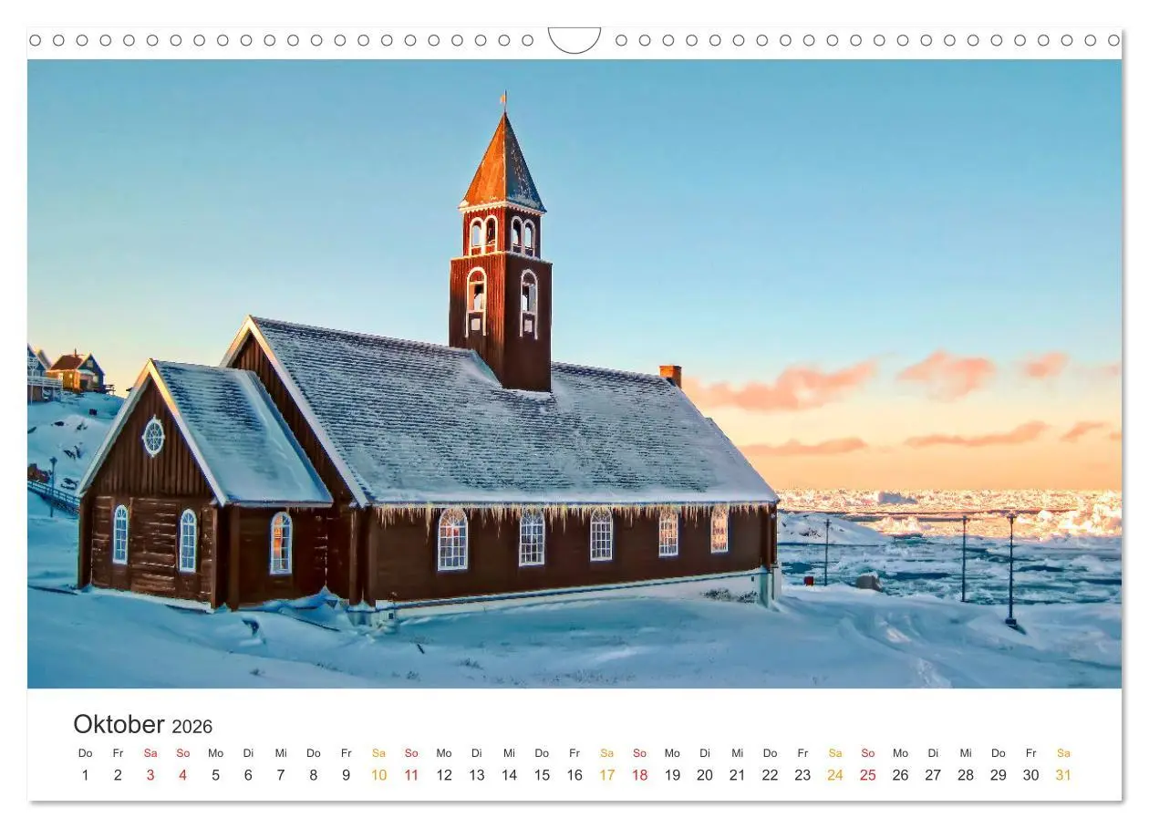 Bild: 9783457265239 | Grönland - Arktische Träume (Wandkalender 2026 DIN A3 quer),...