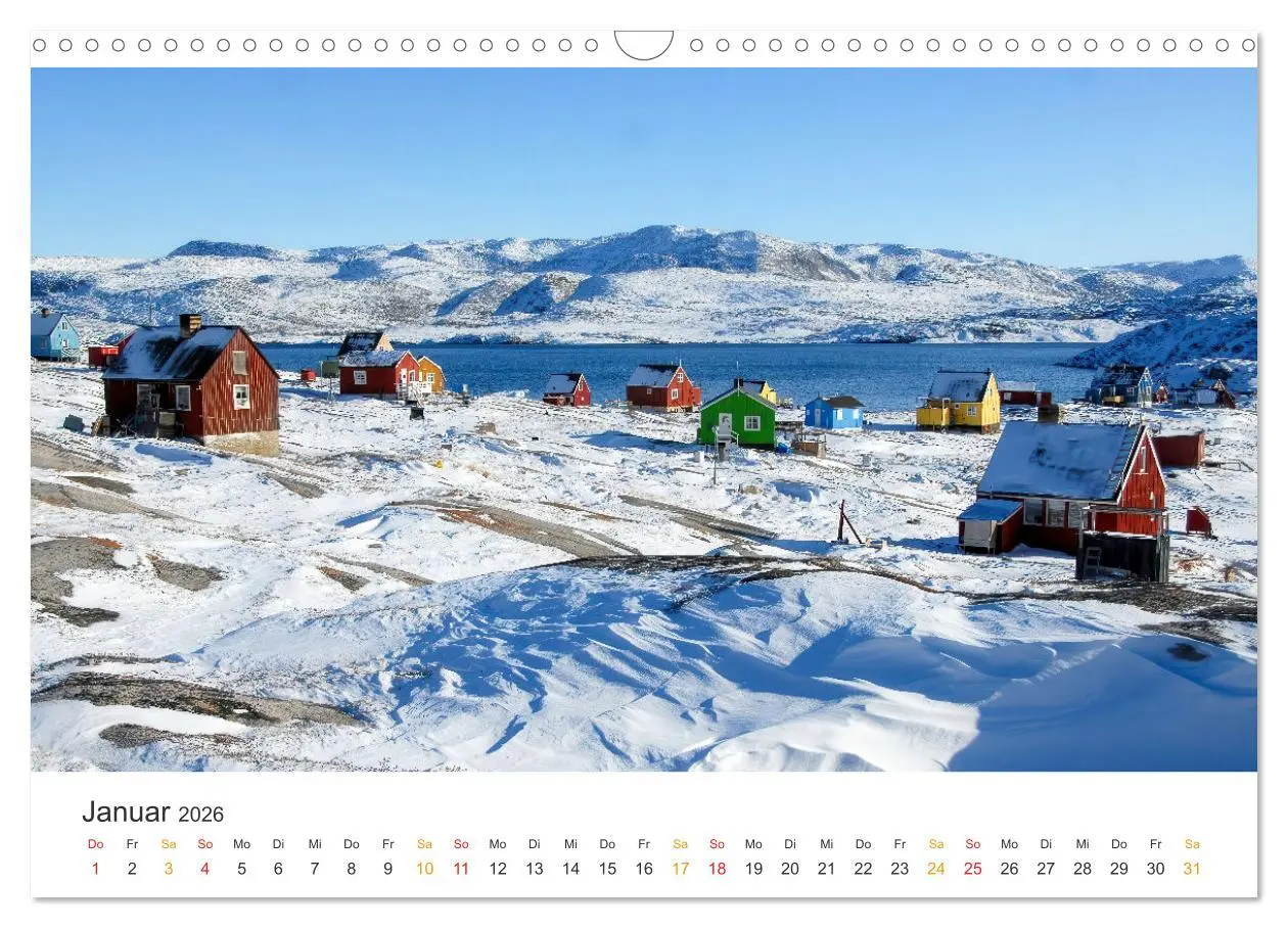 Bild: 9783457265239 | Grönland - Arktische Träume (Wandkalender 2026 DIN A3 quer),...