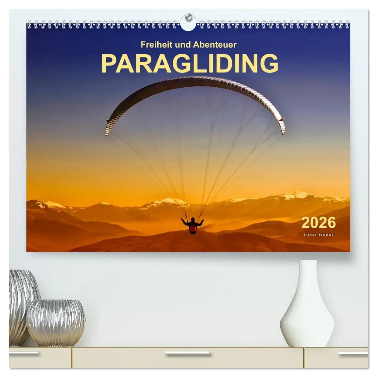 Cover: 9783457955239 | Freiheit und Abenteuer - Paragliding (hochwertiger Premium...