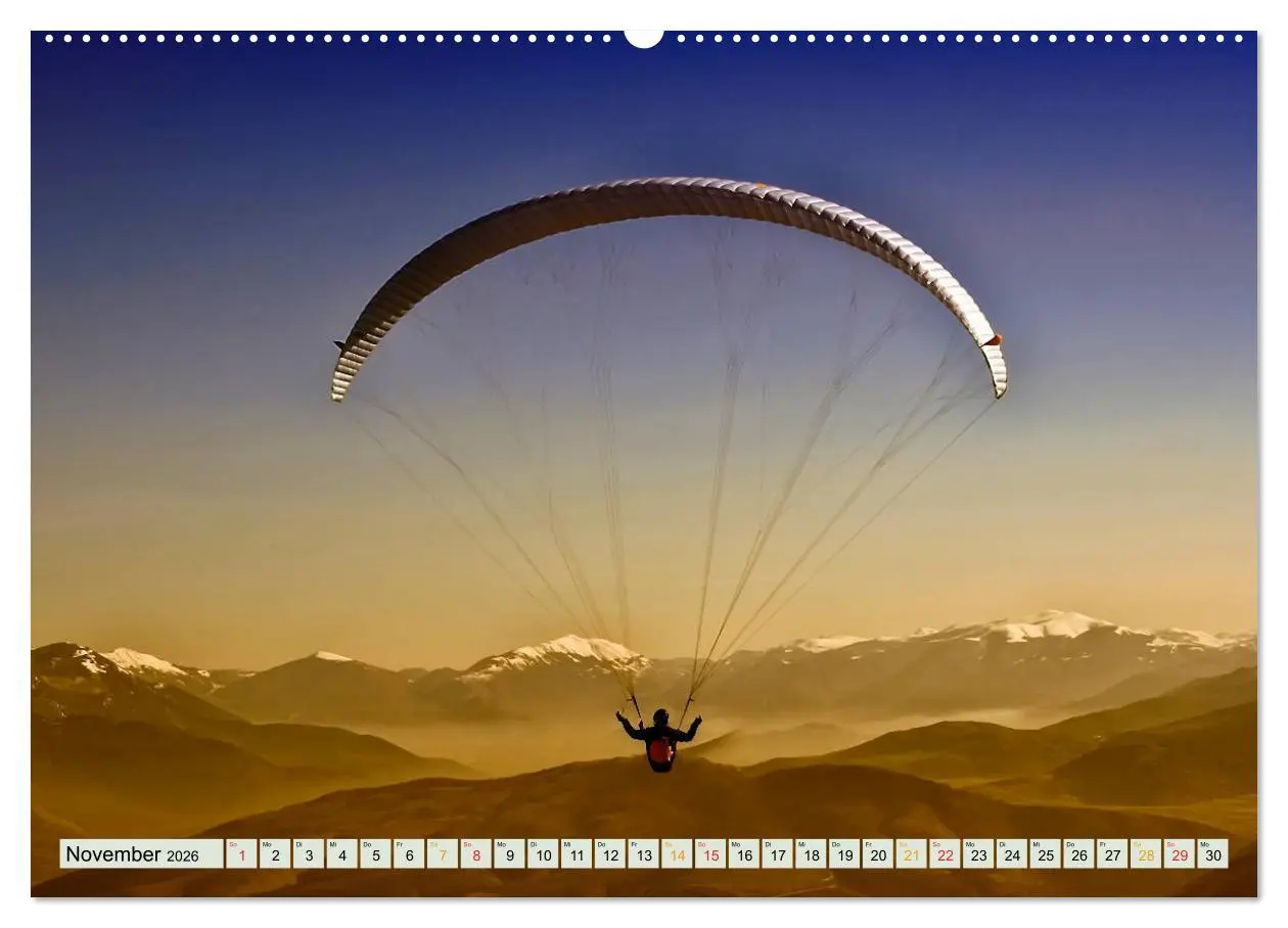 Bild: 9783457955239 | Freiheit und Abenteuer - Paragliding (hochwertiger Premium...
