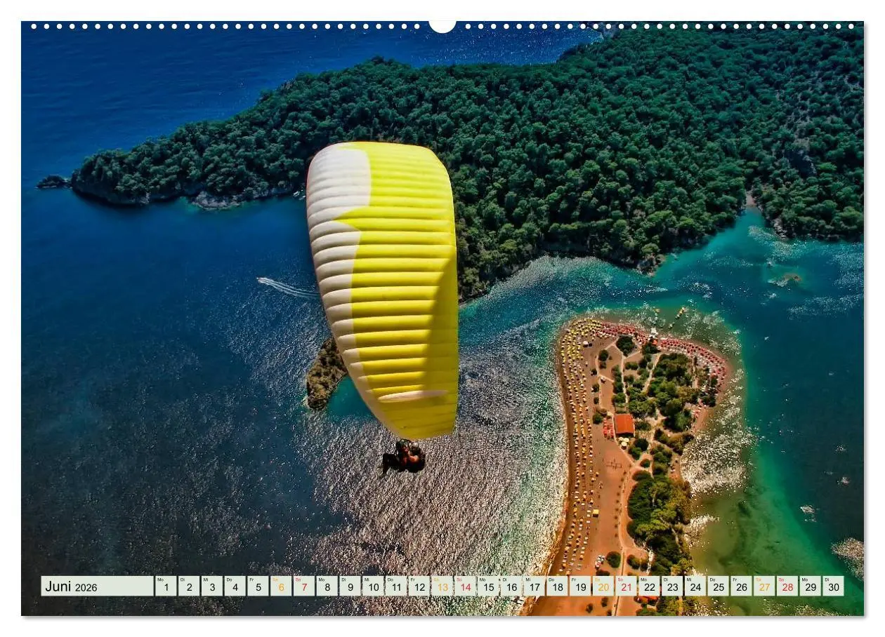 Bild: 9783457955239 | Freiheit und Abenteuer - Paragliding (hochwertiger Premium...