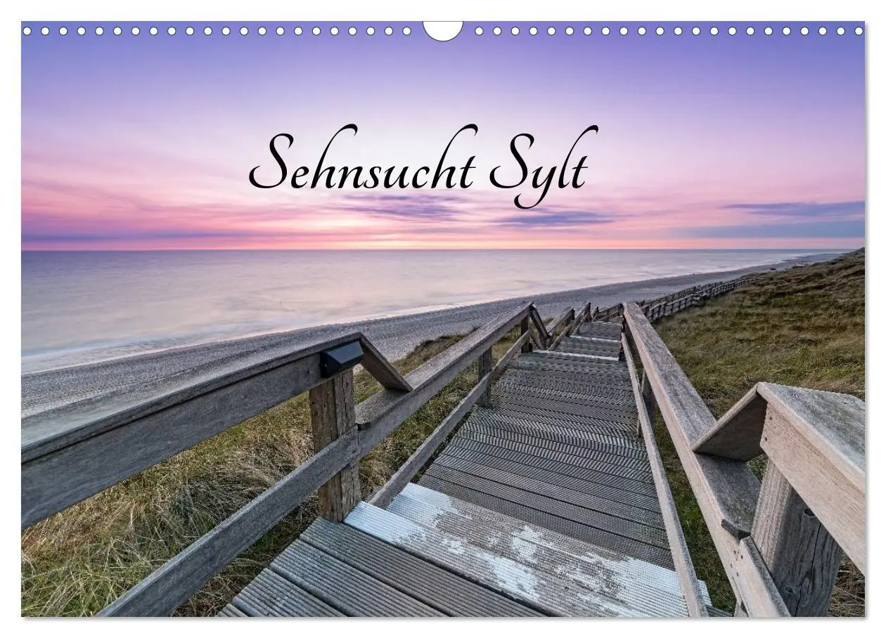 Cover: 9783516045239 | Sehnsucht Sylt (Wandkalender 2026 DIN A3 quer), CALVENDO...