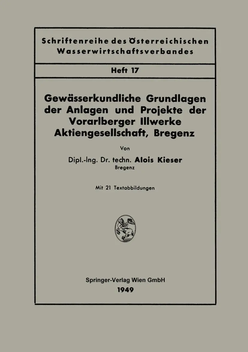 Cover: 9783662405239 | Gewässerkundliche Grundlagen der Anlagen und Projekte der...