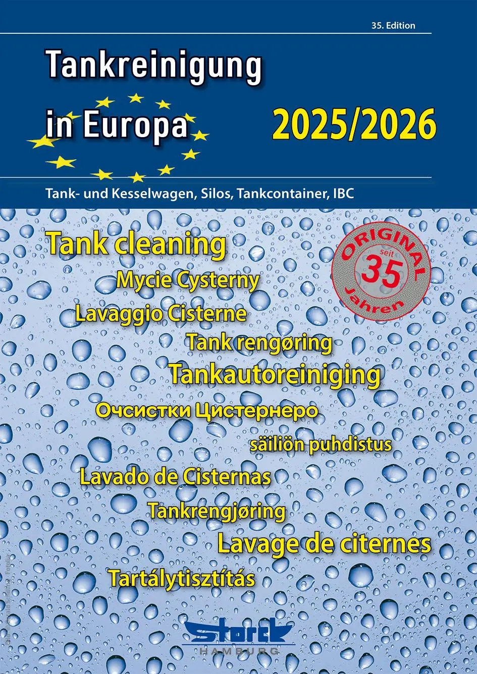 Cover: 9783868975239 | Tankreinigung in Europa 2025/2026 | ecomed-Storck GmbH | Taschenbuch
