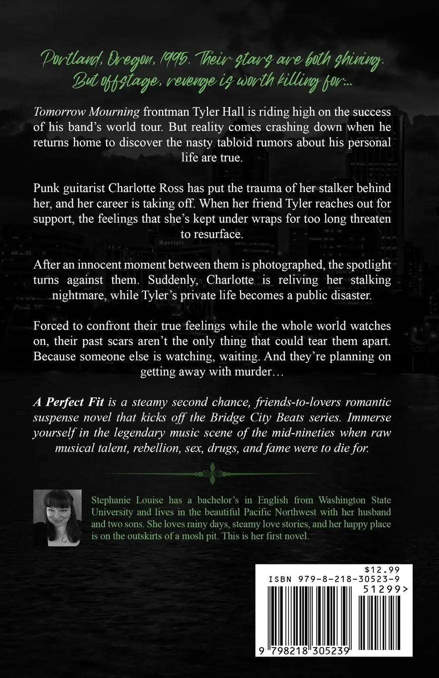 Rückseite: 9798218305239 | A Perfect Fit | A Bridge City Beats Novel | Stephanie Louise | Buch