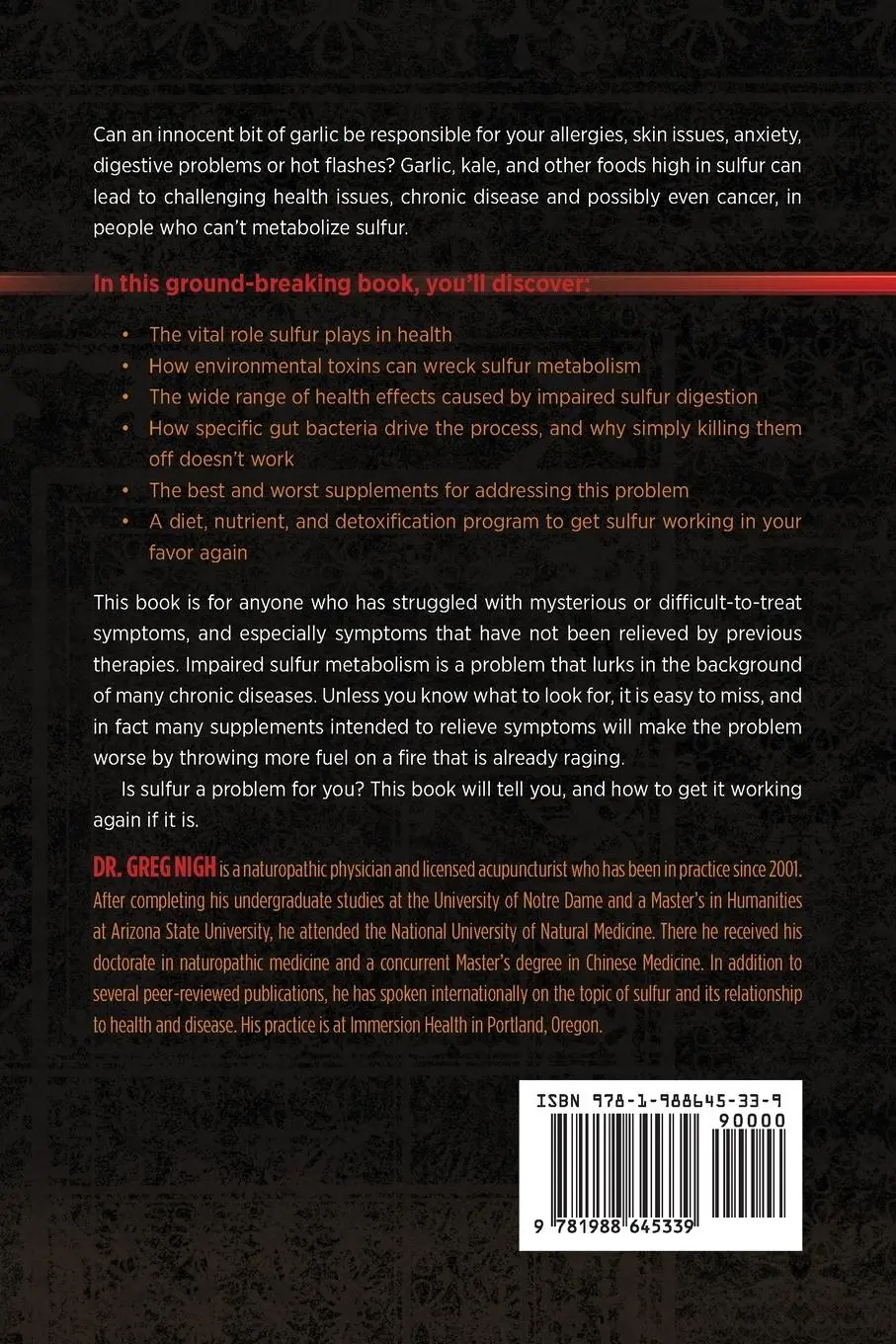 Rückseite: 9781988645339 | The Devil in the Garlic | Greg Nigh | Taschenbuch | Englisch | 2020
