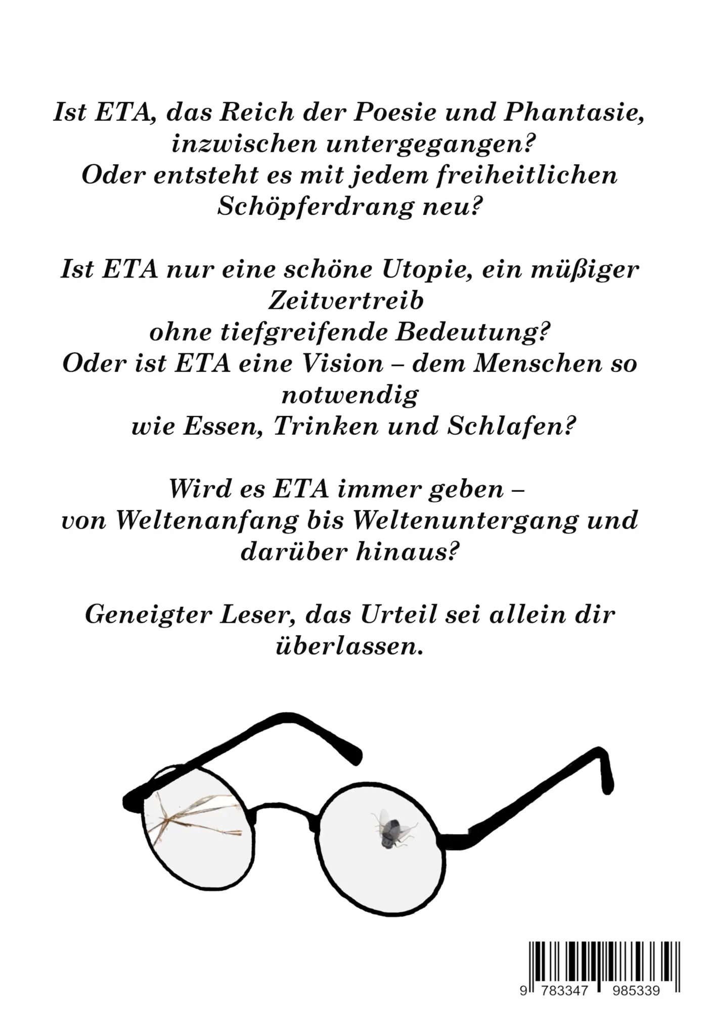 Rückseite: 9783347985339 | Die dunkle Königin im Reiche ETA | Ein neoromantisches Märchen | Buch