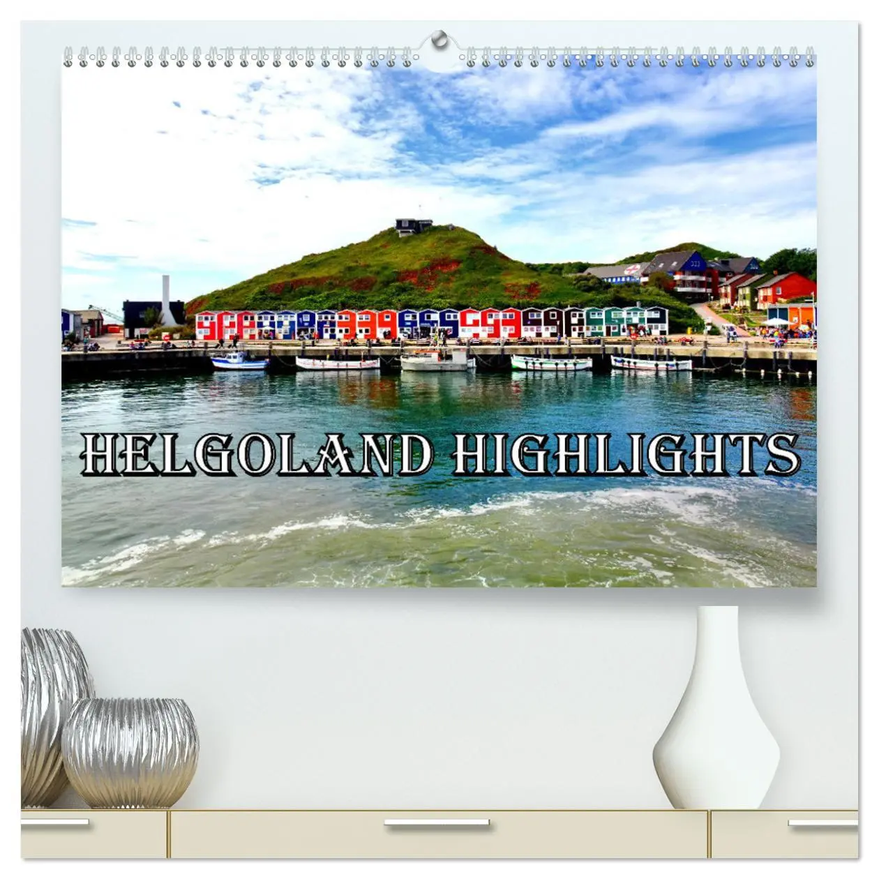 Cover: 9783457255339 | Helgoland Highlights (hochwertiger Premium Wandkalender 2026 DIN A2...