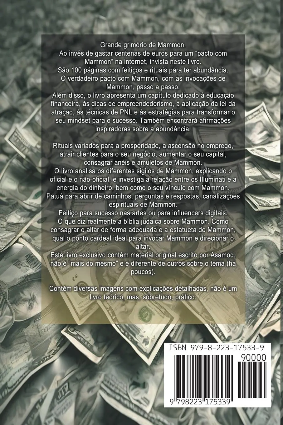 Rückseite: 9798223175339 | Grimorio de Mammon- Feitiços de Prosperidade | Asamod Ka | Taschenbuch
