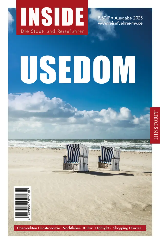 Cover: 9783356025439 | Usedom INSIDE 2025 | Andreas Meyer | Taschenbuch | 118 S. | Deutsch
