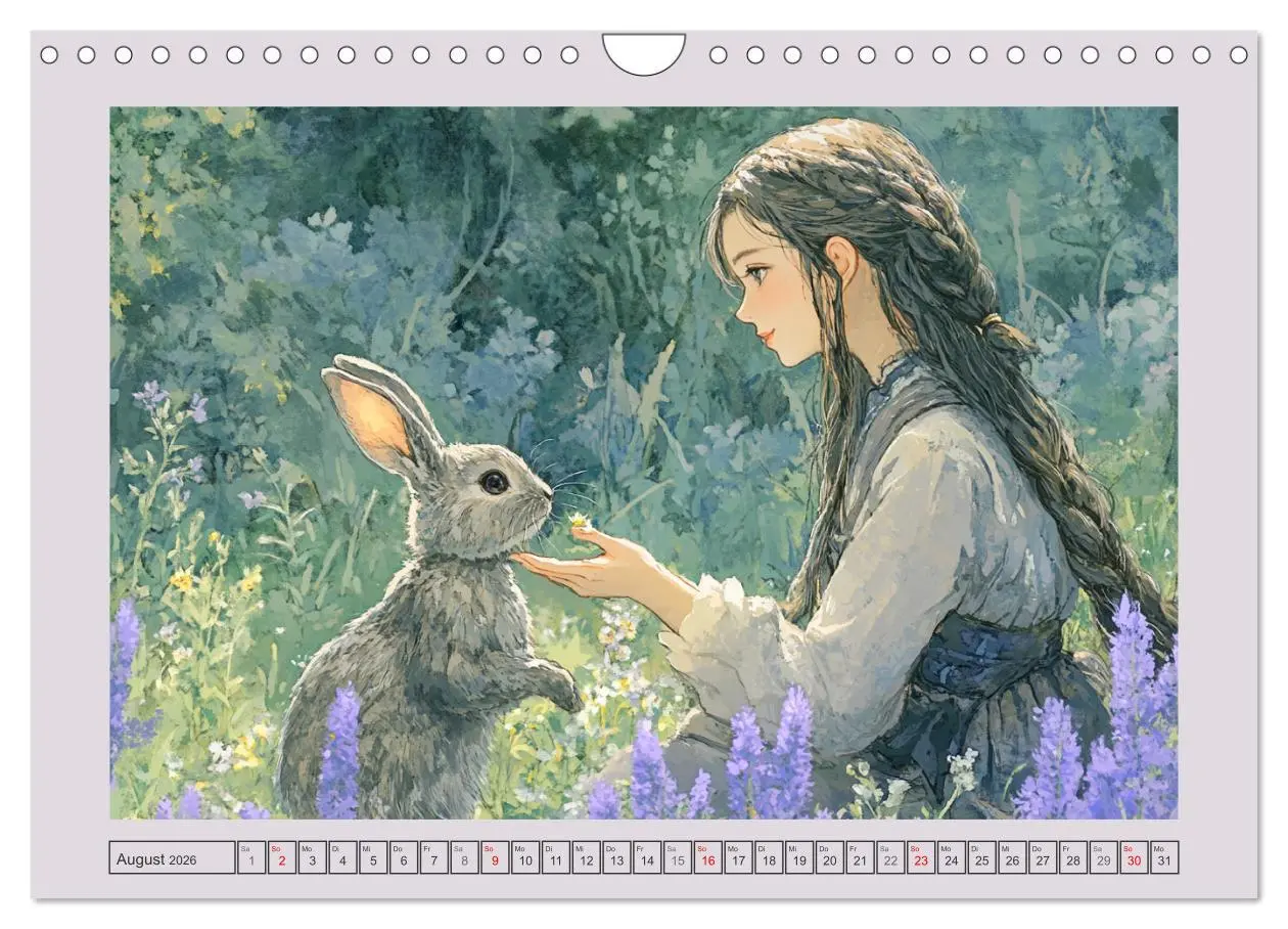 Bild: 9783457315439 | Traumwelten. Mangas mit magischen Begegnungen (Wandkalender 2026...