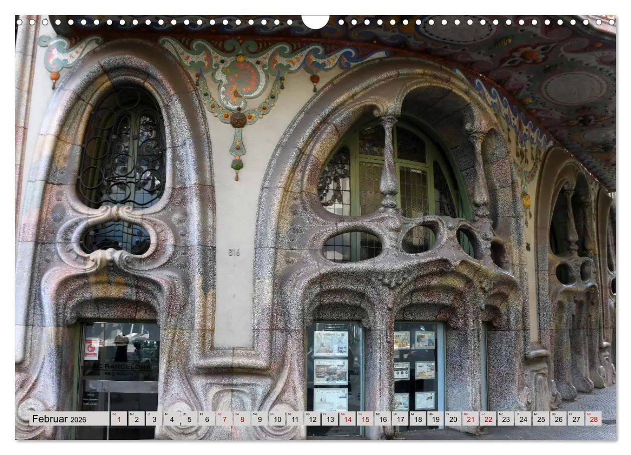 Bild: 9783457555439 | Ein bisschen GAUDI in Barcelona (Wandkalender 2026 DIN A3 quer),...