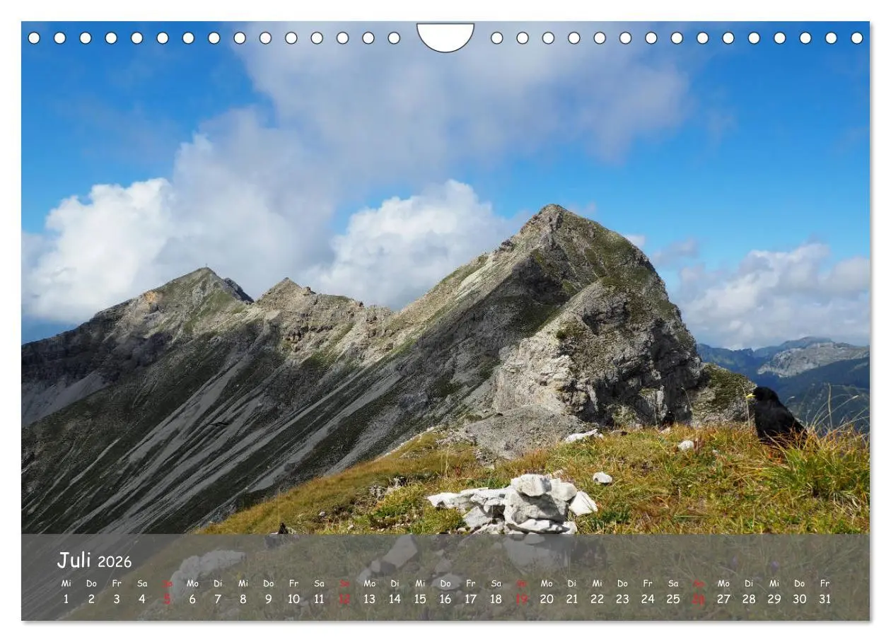 Bild: 9783457795439 | Ammergauer Alpen (Wandkalender 2026 DIN A4 quer), CALVENDO...