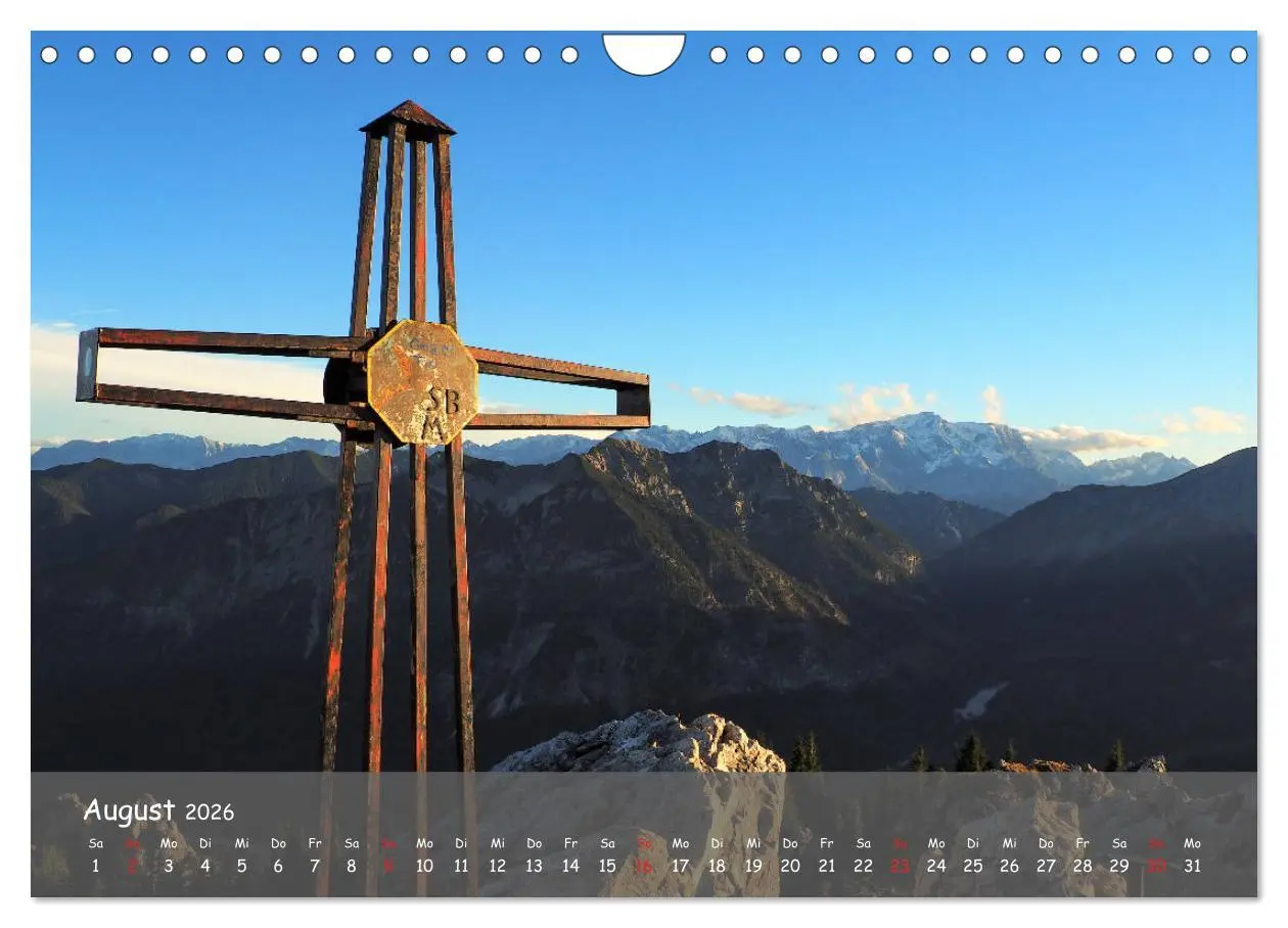 Bild: 9783457795439 | Ammergauer Alpen (Wandkalender 2026 DIN A4 quer), CALVENDO...
