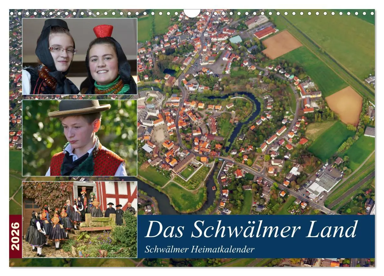 Cover: 9783457935439 | Das Schwälmer Land (Wandkalender 2026 DIN A3 quer), CALVENDO...