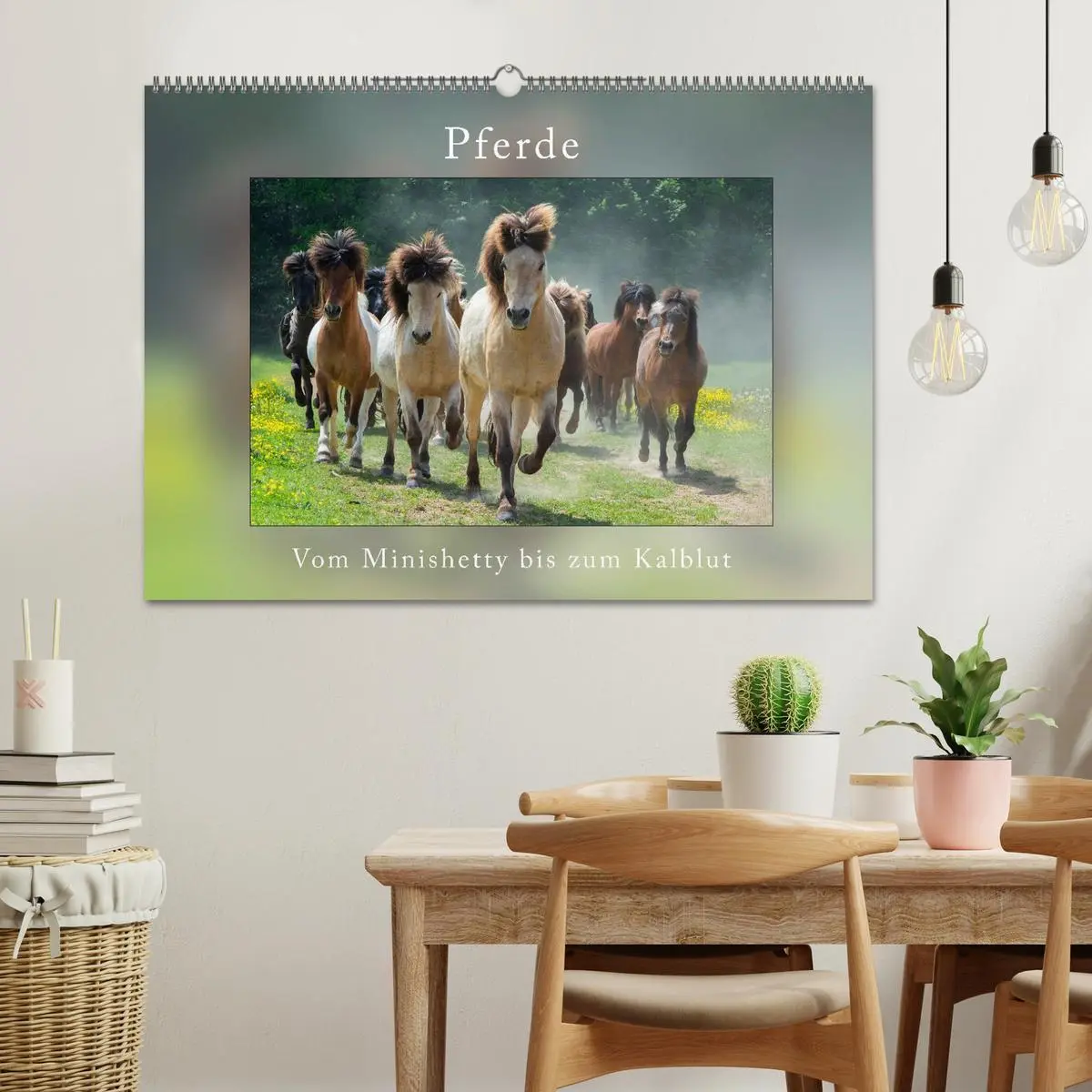 Bild: 9783516025439 | Pferde Vom Minishetty bis zum Kaltblut (Wandkalender 2026 DIN A2...