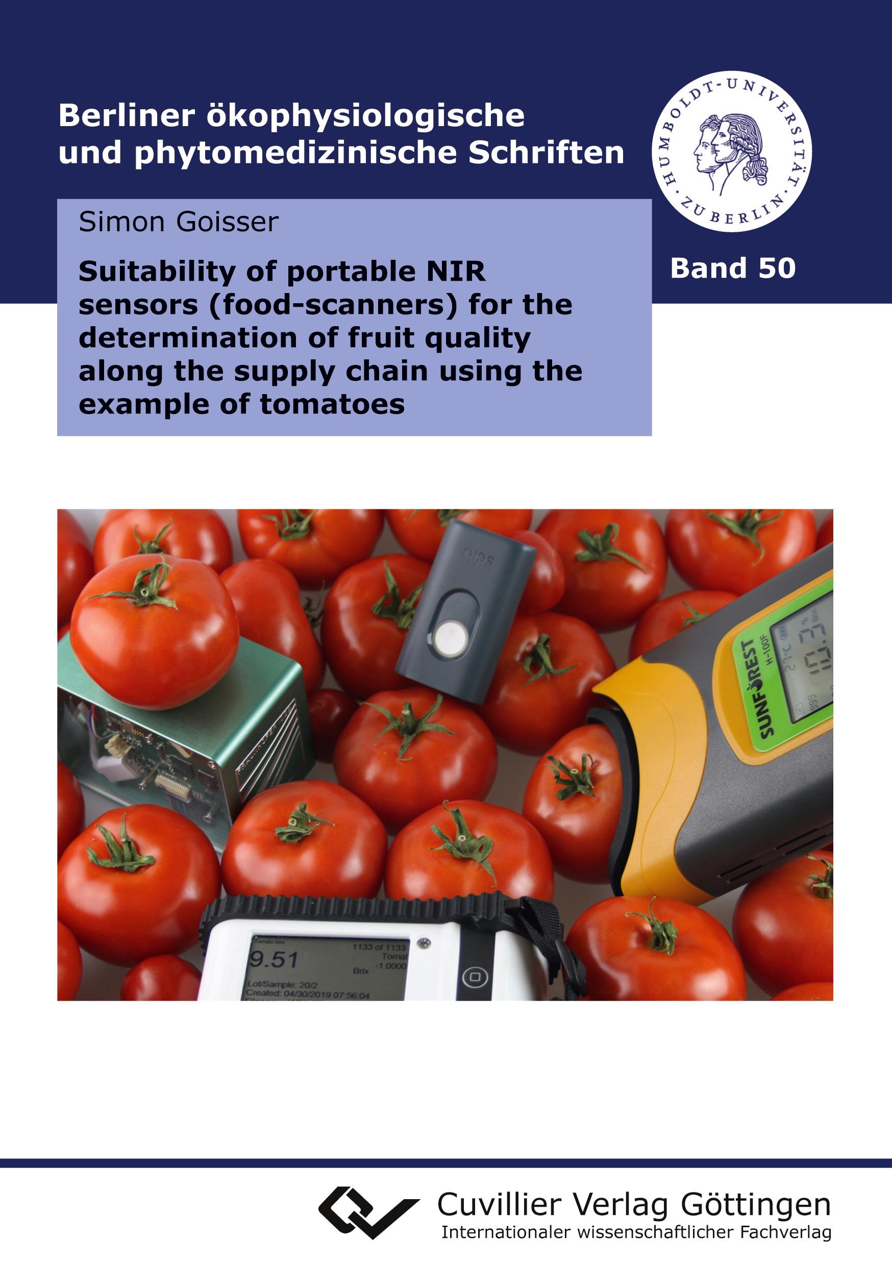 Cover: 9783736975439 | Suitability of portable NIR sensors (food-scanners) for the...
