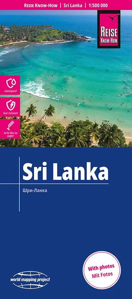 Cover: 9783831775439 | Reise Know-How Landkarte Sri Lanka (1:500.000) | (Land-)Karte | 1 S.