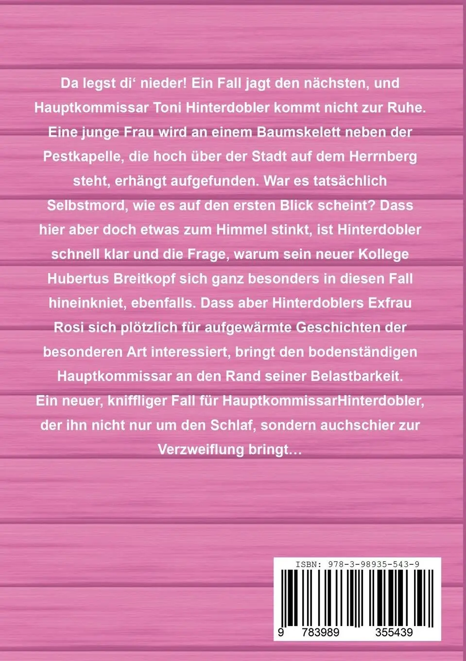Rückseite: 9783989355439 | Feuertod | Mord im Schlossgarten | Martina Schmid | Taschenbuch | 2024