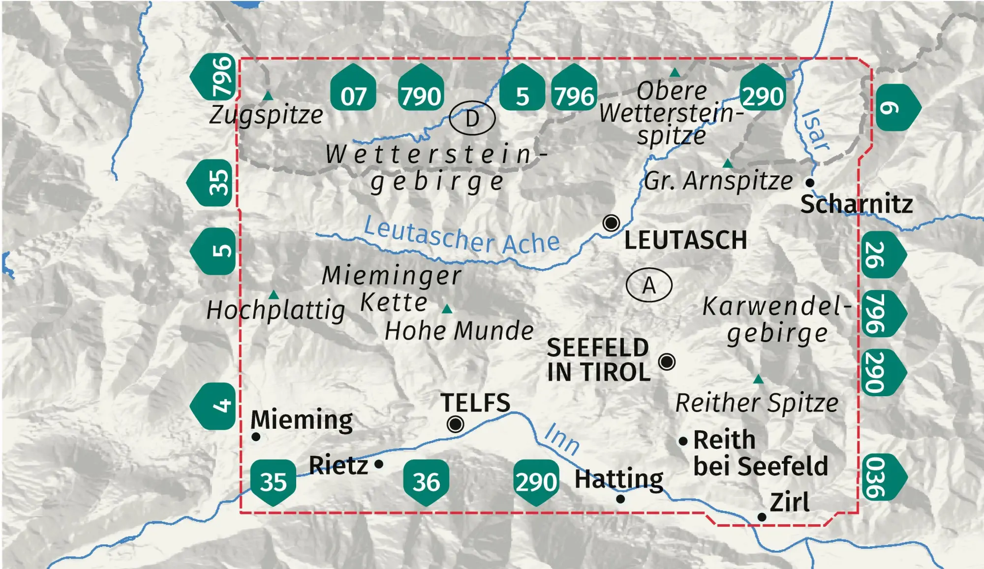 Bild: 9783991545439 | KOMPASS Wanderkarte 026 Seefeld in Tirol, Leutasch 1:25.000 | Deutsch