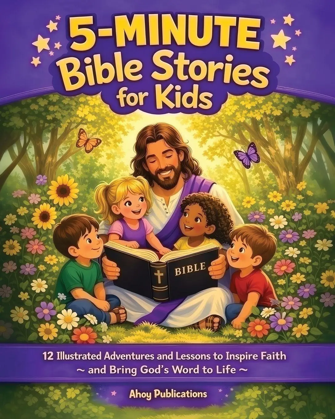 Cover: 9798892965439 | 5-Minute Bible Stories for Kids | Ahoy Publications | Taschenbuch