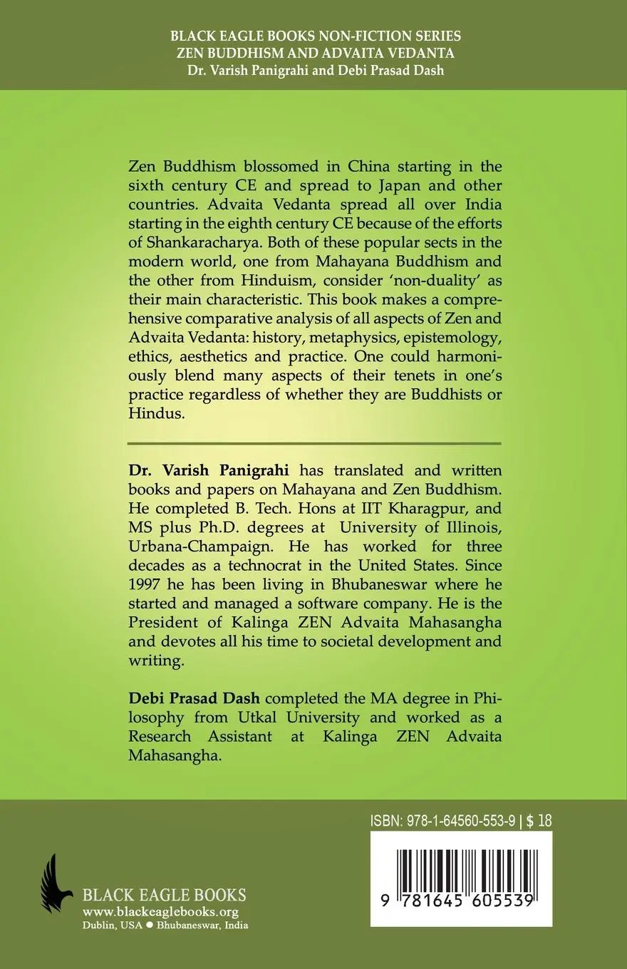 Rückseite: 9781645605539 | Zen Buddhism and Advaita Vedanta | Varish Panigrahi (u. a.) | Buch