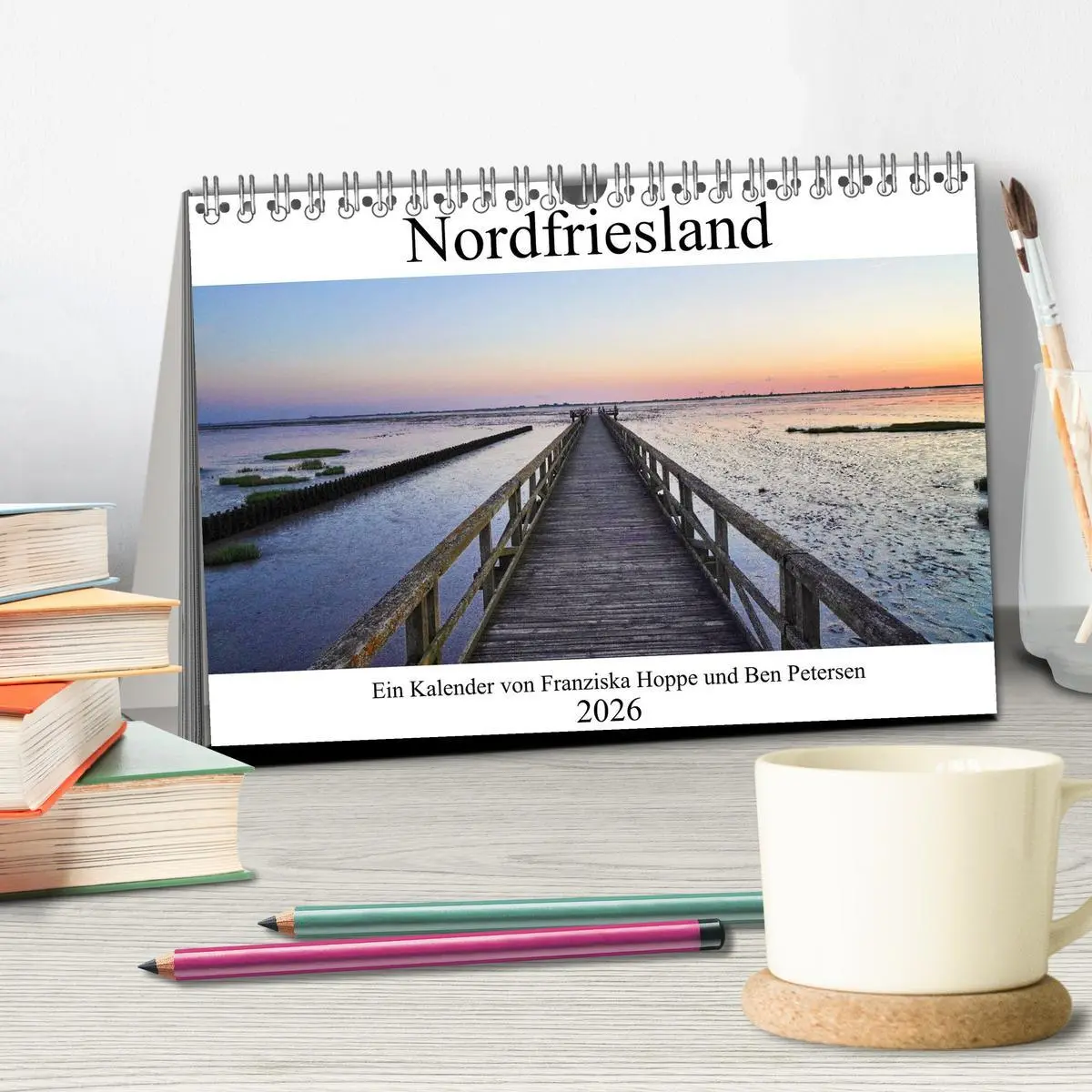 Bild: 9783457785539 | Nordfriesland (Tischkalender 2026 DIN A5 quer), CALVENDO...