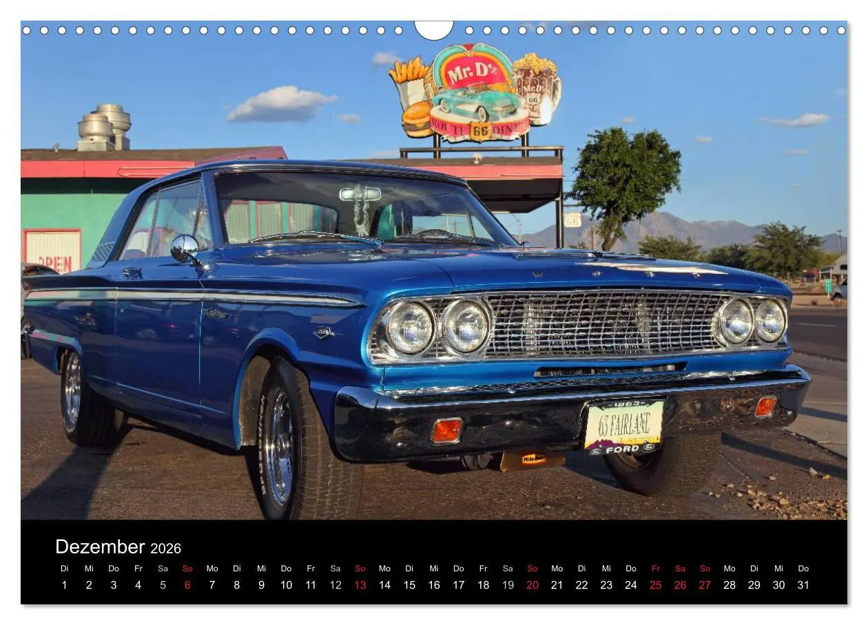 Bild: 9783516185539 | Route 66 im Südwesten (Wandkalender 2026 DIN A3 quer), CALVENDO...