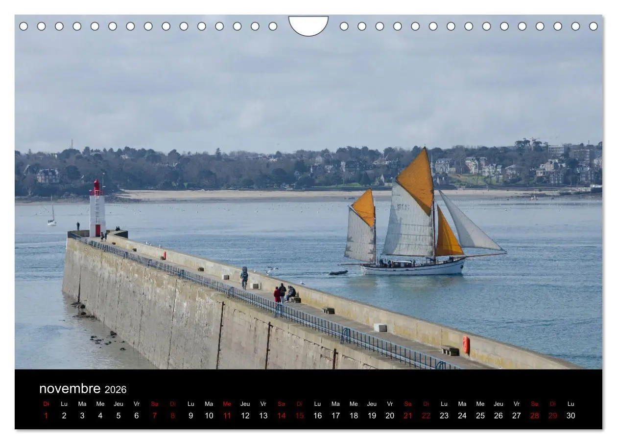 Bild: 9783516565539 | Saint-Malo au fil des mois (Calendrier mural 2026 DIN A4 vertical),...