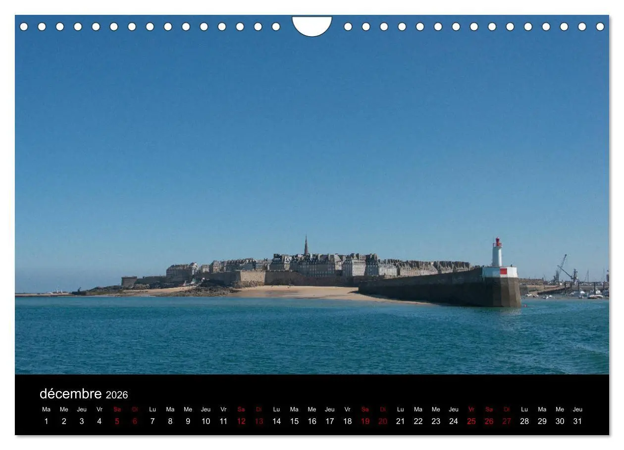 Bild: 9783516565539 | Saint-Malo au fil des mois (Calendrier mural 2026 DIN A4 vertical),...