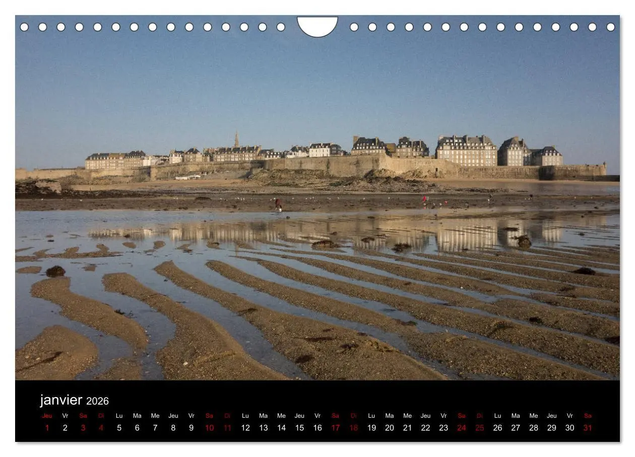 Bild: 9783516565539 | Saint-Malo au fil des mois (Calendrier mural 2026 DIN A4 vertical),...