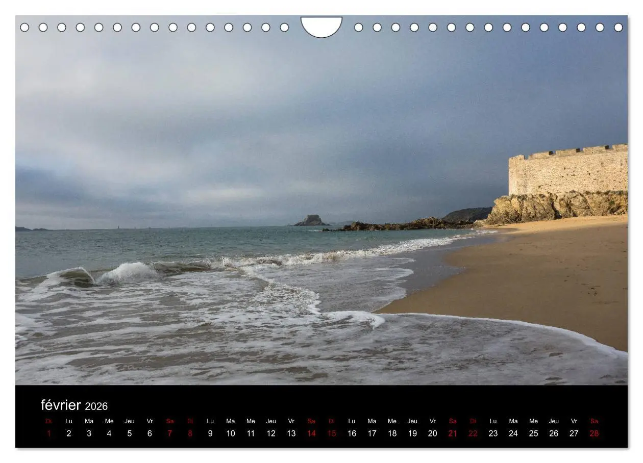 Bild: 9783516565539 | Saint-Malo au fil des mois (Calendrier mural 2026 DIN A4 vertical),...