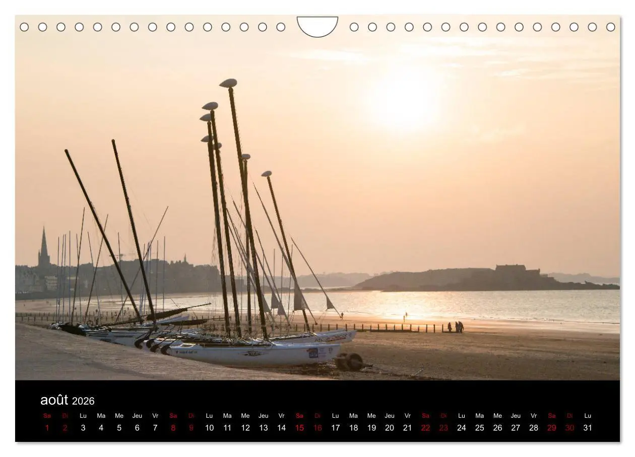 Bild: 9783516565539 | Saint-Malo au fil des mois (Calendrier mural 2026 DIN A4 vertical),...