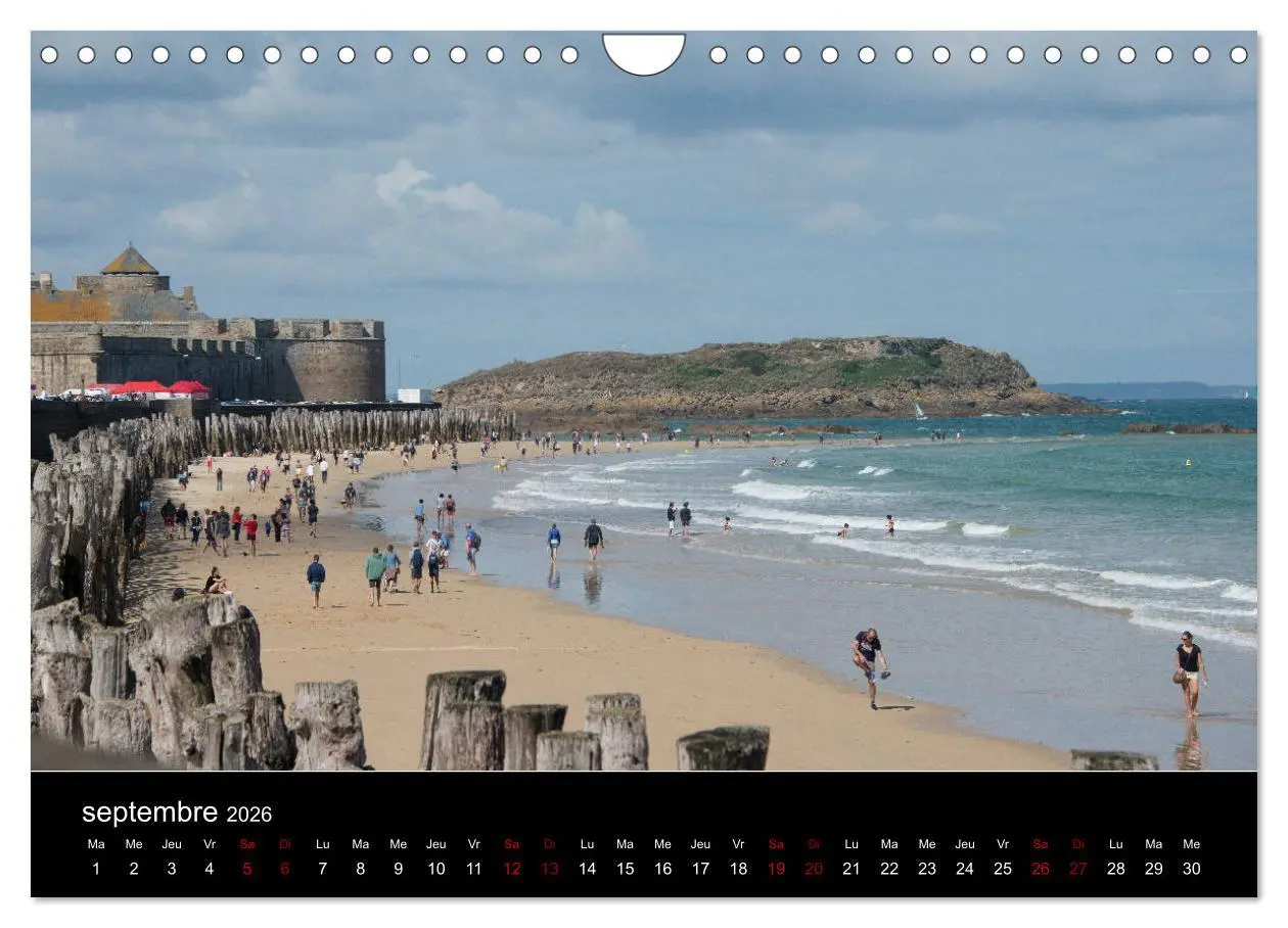 Bild: 9783516565539 | Saint-Malo au fil des mois (Calendrier mural 2026 DIN A4 vertical),...