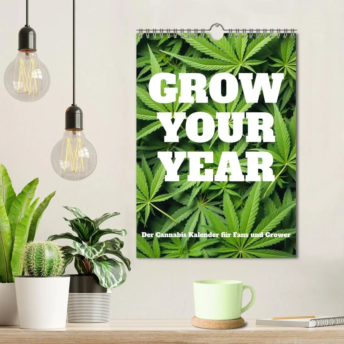 Bild: 9783516635539 | Grow your Year - Der Cannabis Kalender für Fans und Grower...