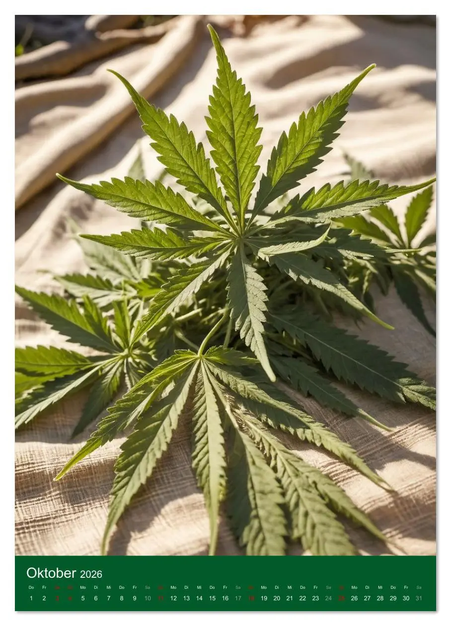 Bild: 9783516635539 | Grow your Year - Der Cannabis Kalender für Fans und Grower...