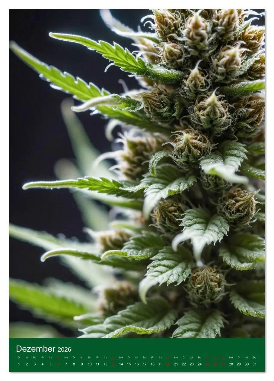 Bild: 9783516635539 | Grow your Year - Der Cannabis Kalender für Fans und Grower...