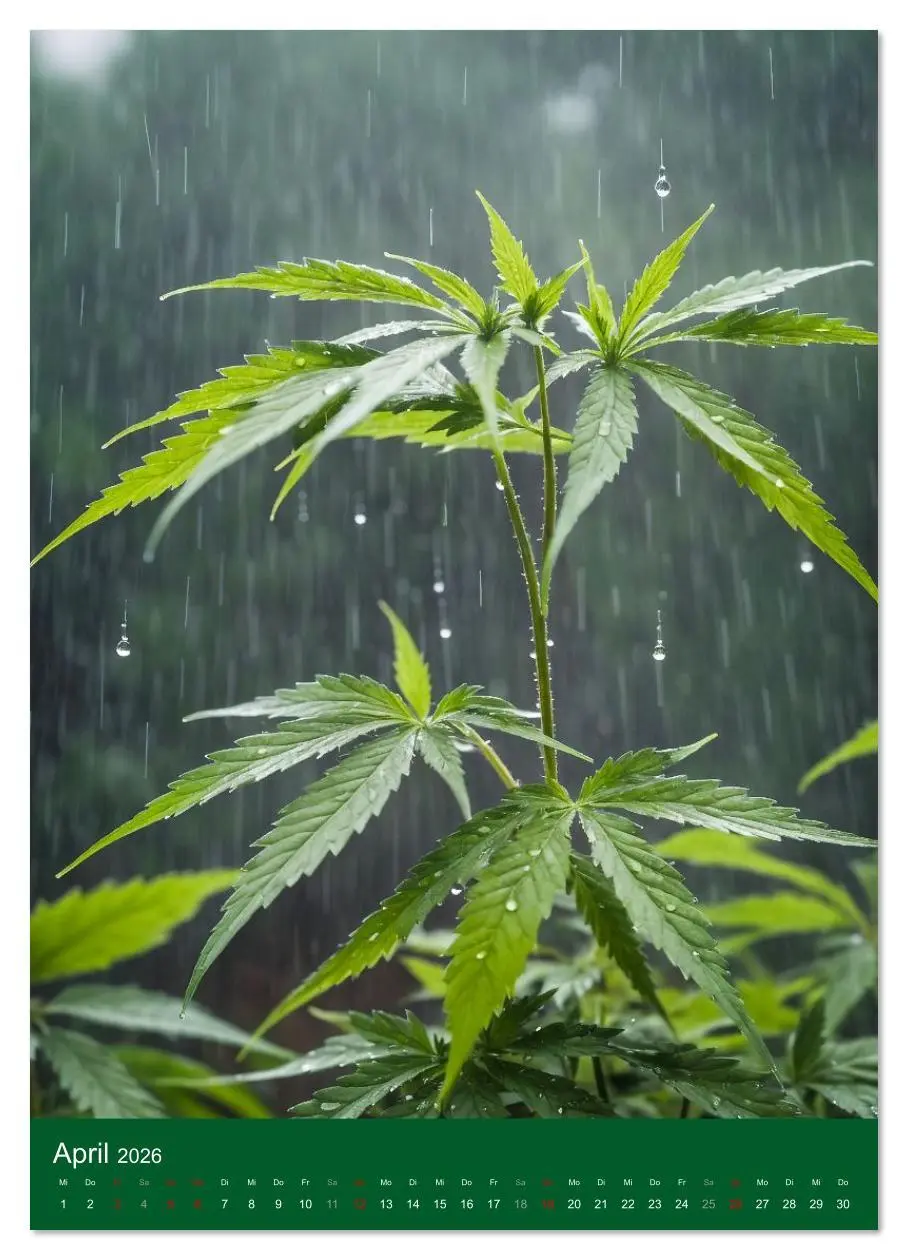Bild: 9783516635539 | Grow your Year - Der Cannabis Kalender für Fans und Grower...