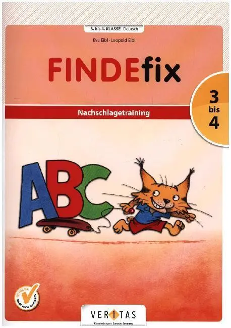 Cover: 9783705895539 | FINDEfix - 3. - 4. Schuljahr | Nachschlagetraining | Johann Fackelmann